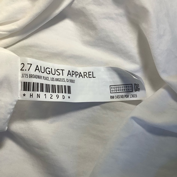 English Factory White Babydoll Dress Ruffled Edge Castlecore Rococo Revival - Picture 6 of 7